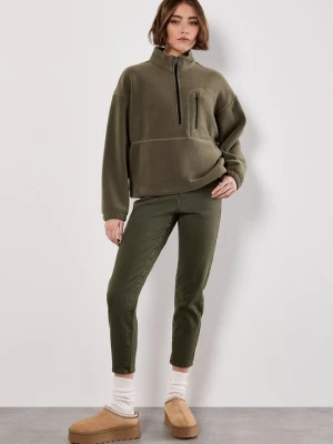 Bluza z polaru Apricot khaki
