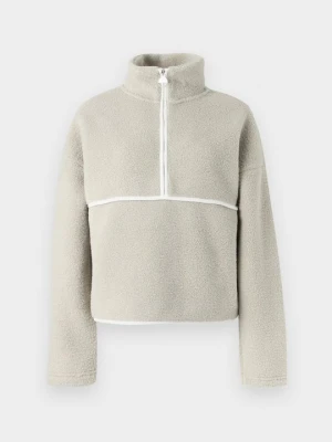 Bluza z polaru Barbour antracytowy