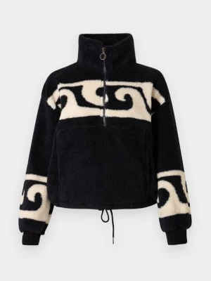 Bluza z polaru Billabong czarny