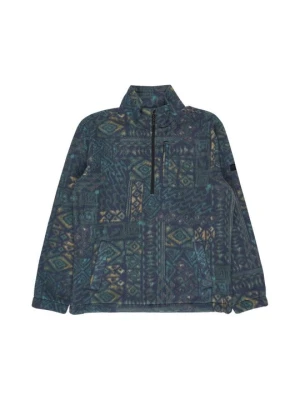 Bluza z polaru Billabong granatowy