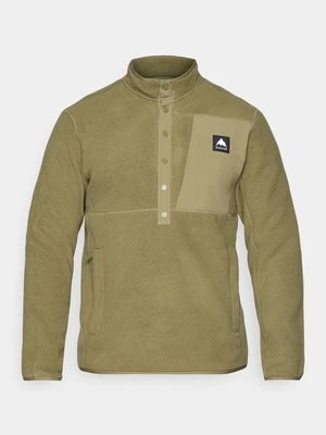 Bluza z polaru Burton khaki