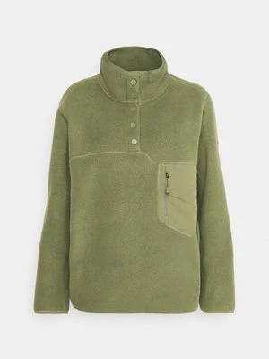 Bluza z polaru Burton zielony