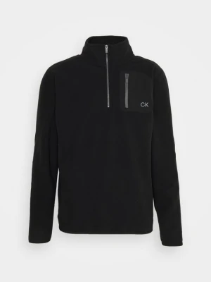 Bluza z polaru Calvin Klein czarny