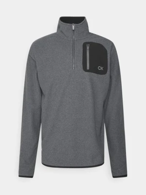 Bluza z polaru Calvin Klein szary