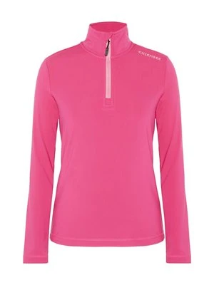 Bluza z polaru Chiemsee ciemnoczerwony