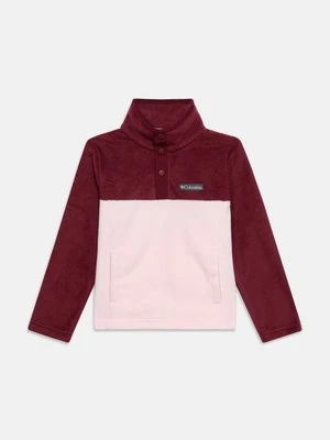 Bluza z polaru Columbia bordowy