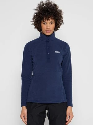 Bluza z polaru Columbia granatowy