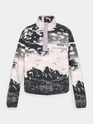Bluza z polaru Columbia jasnoróżowy