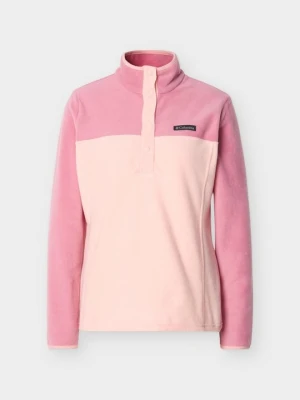 Bluza z polaru Columbia jasnoróżowy