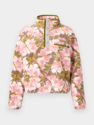 Bluza z polaru Columbia jasnoróżowy