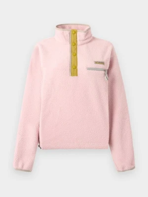 Bluza z polaru Columbia jasnoróżowy