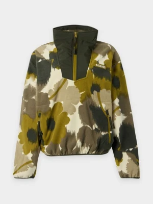 Bluza z polaru Columbia oliwkowy