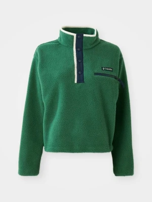 Bluza z polaru Columbia zielony