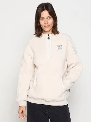 Bluza z polaru EA7 Emporio Armani piaskowy