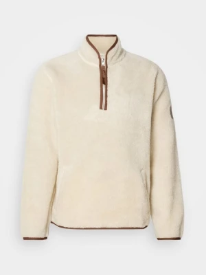 Bluza z polaru Gant mleczny
