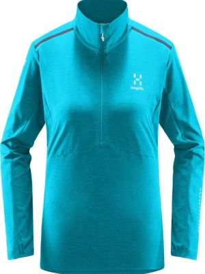 Bluza z polaru Haglöfs jasnoniebieski