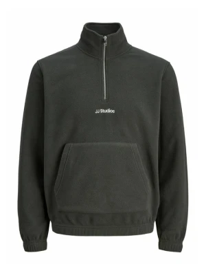 Bluza z polaru Jack&Jones oliwkowy