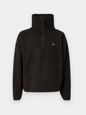 Bluza z polaru Lacoste czarny