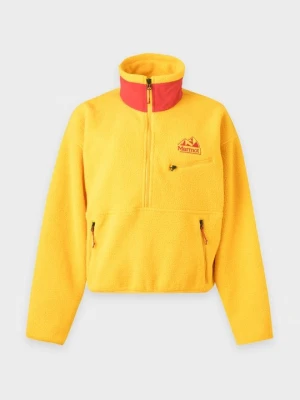 Bluza z polaru Marmot żółty