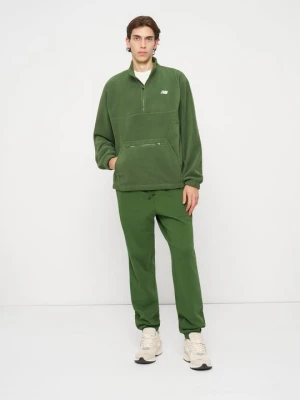 Bluza z polaru New Balance zielony