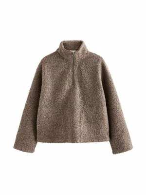 Bluza z polaru Next brązowy