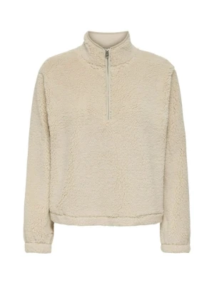 Bluza z polaru Only beżowy