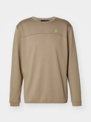 Bluza z polaru Peak Performance jasny brąz