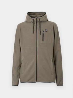 Bluza z polaru Rip Curl brązowy