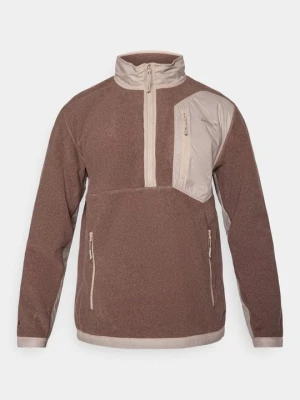 Bluza z polaru Salomon jasnobrązowy