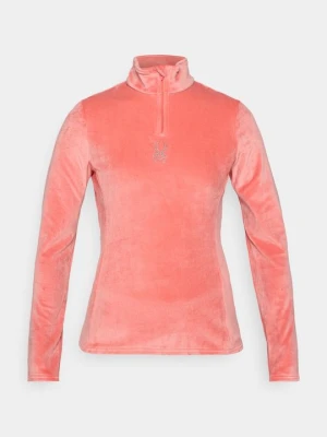 Bluza z polaru Spyder różowy