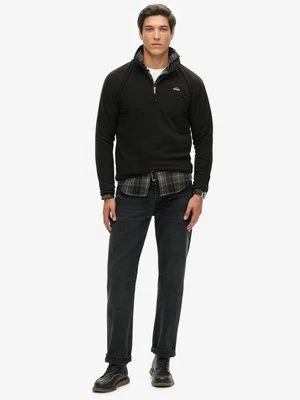 Bluza z polaru Superdry czarny