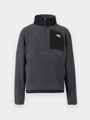 Bluza z polaru The North Face ciemnoszary