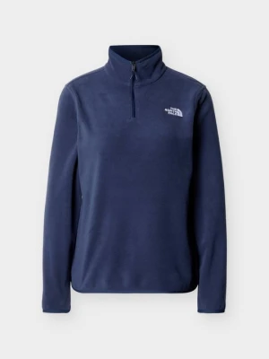 Bluza z polaru The North Face granatowy
