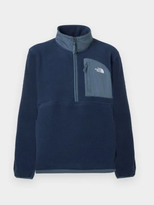 Bluza z polaru The North Face granatowy