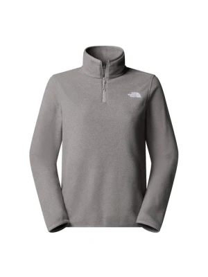 Bluza z polaru The North Face jasnoszary