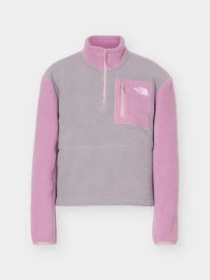 Bluza z polaru The North Face szary