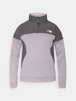 Bluza z polaru The North Face szary