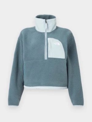 Bluza z polaru The North Face szary