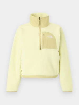 Bluza z polaru The North Face żółty