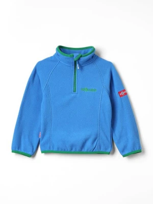 Bluza z polaru Trollkids niebieski