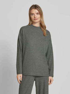 Bluza z prążkowaną stójką model ‘ISEL’ Soyaconcept