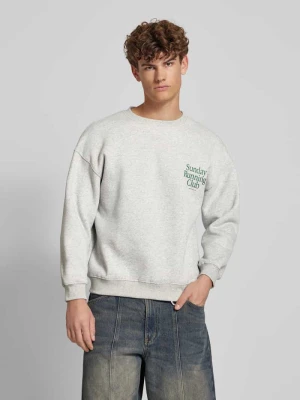 Bluza z prążkowanymi wykończeniami ANOTHER COTTON LAB