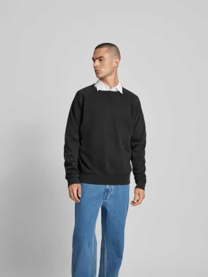 Bluza z prążkowanymi wykończeniami Closed Czarny