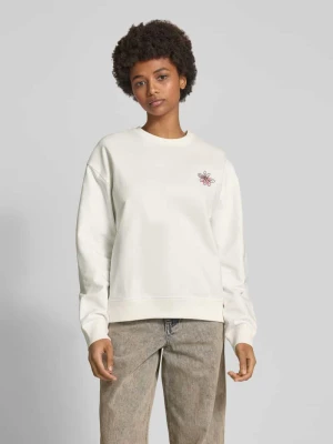 Bluza z prążkowanymi wykończeniami Marc O'Polo DENIM