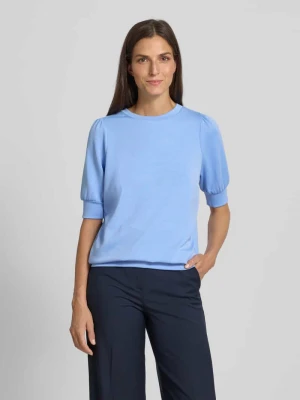 Bluza z prążkowanymi wykończeniami model ‘BANU’ Soyaconcept