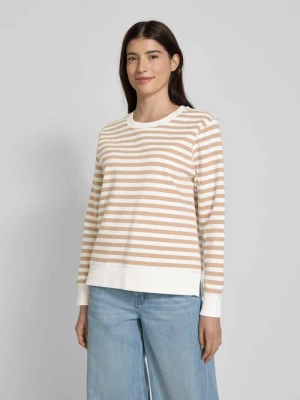 Bluza z prążkowanymi wykończeniami model ‘Fiffi’ FREE/QUENT