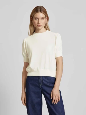 Bluza z prążkowanymi wykończeniami model ‘SMELA’ drykorn