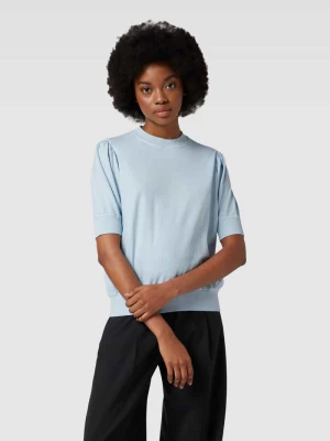 Bluza z prążkowanymi wykończeniami model ‘SMELA’ drykorn