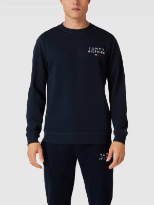 Bluza z prążkowanymi wykończeniami model ‘TRACK TOP HWK’ Tommy Hilfiger