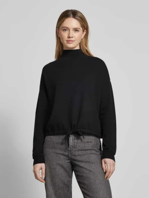 Bluza z prążkowanymi wykończeniami Street One